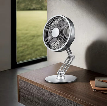 BREEZE 360™ METALEN MINI DESK FAN